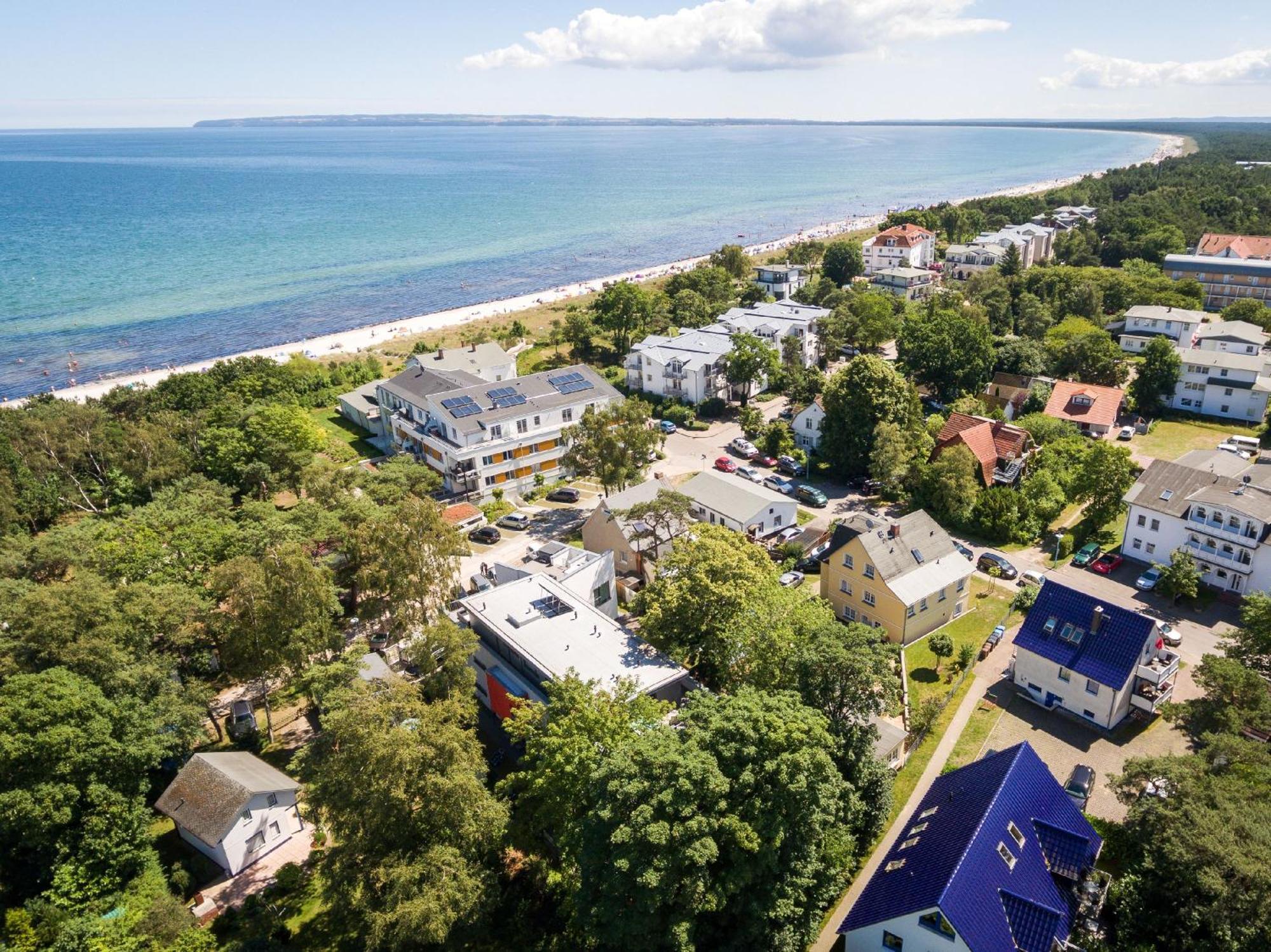 Residenz Mare Baltikum Fewo 3 - Strandnah, Terrasse, Sauna Juliusruh Eksteriør bilde