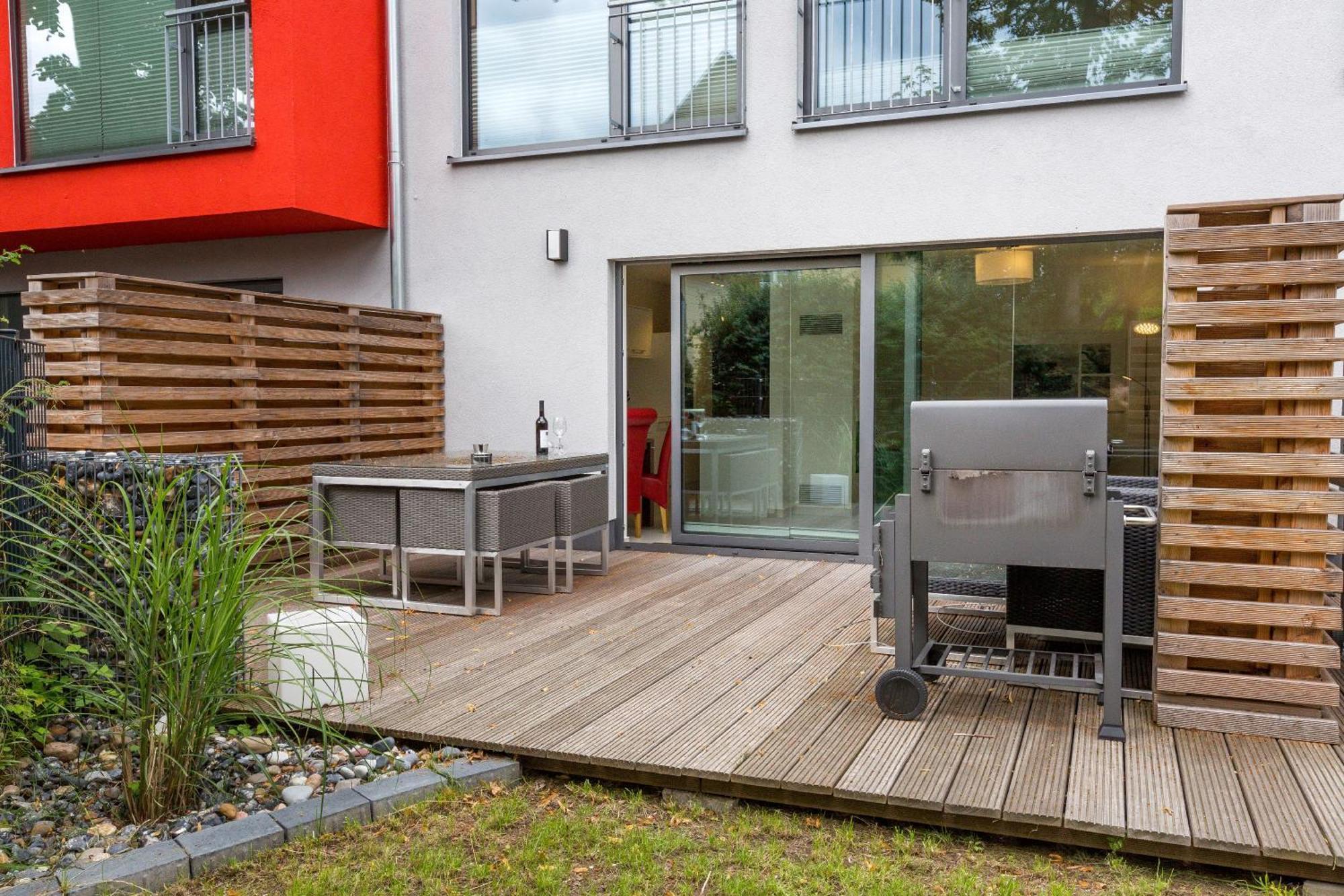 Residenz Mare Baltikum Fewo 3 - Strandnah, Terrasse, Sauna Juliusruh Eksteriør bilde